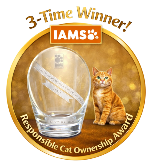  iams responsible cat ownership badge